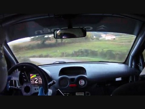 essai Cublize pour le rallye des monts dôme 2011 JACQUET Alexandre JACQUET Anthony