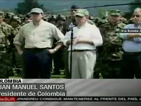 Presidente Santos ofreció detalles de la Operación Odiseo