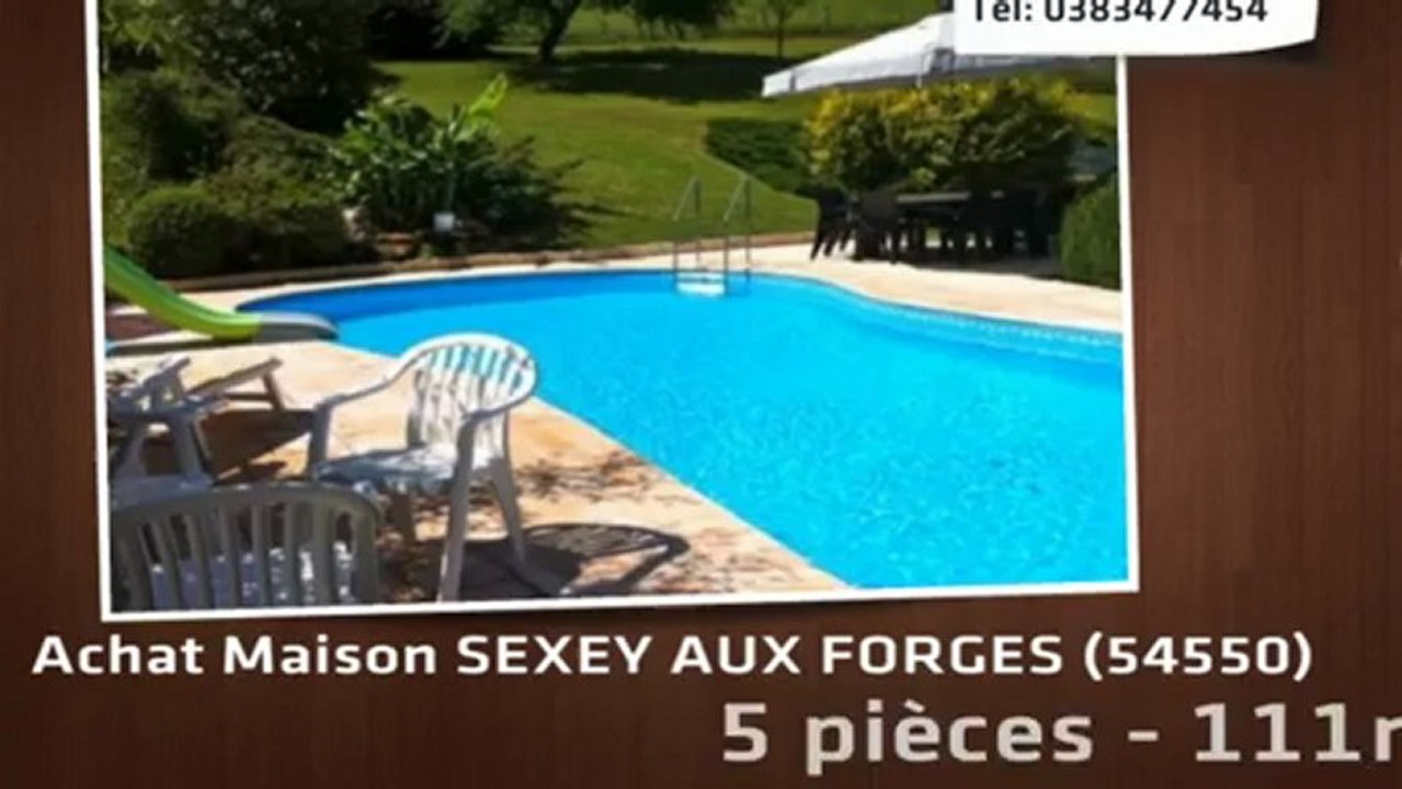 A vendre - maison - SEXEY AUX FORGES  (54550) - 5 pièces -