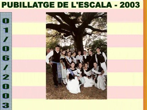 Elecció del Pubillatge de L'Escala 2003