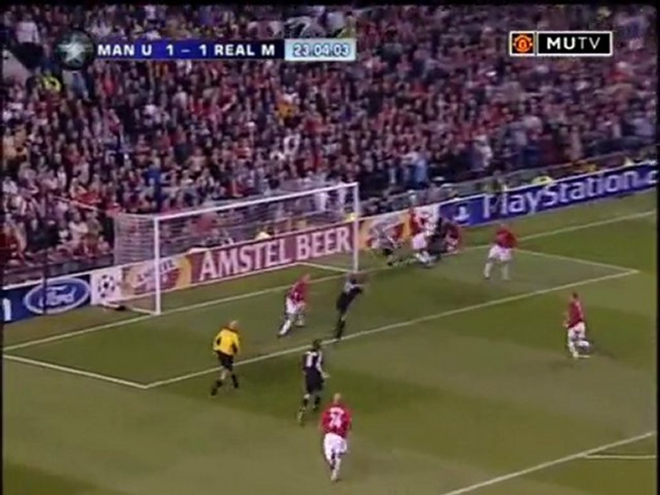 Manchester United 4 - 3 Real Madrid - 2002-2003 - Champion's league