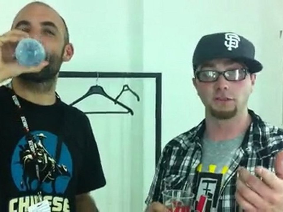 Marsatac 2011 - Interview Chinese Man & Trickaz