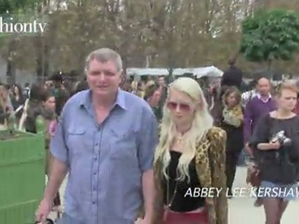 Elie Saab After the Show ft Anja Rubik Spring 2012 PFW | FTV