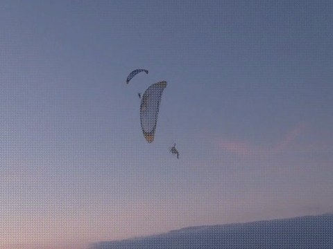 Ecole Grand Vol Paramoteur, Paris Nord, 1er vol de Nicole