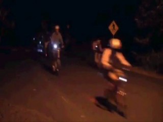Crazy Zoobombing Cycling Event in Portland, Oregon