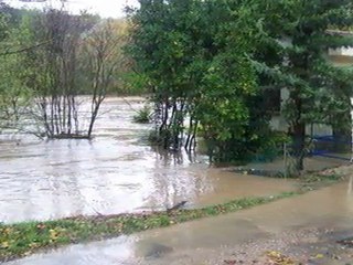 Inondations au Pont d'Argens
