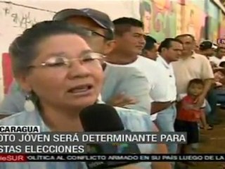 Inician las elecciones en Nicaragua
