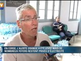 Intemépéries Corse : coupure d'eau potable à Corte