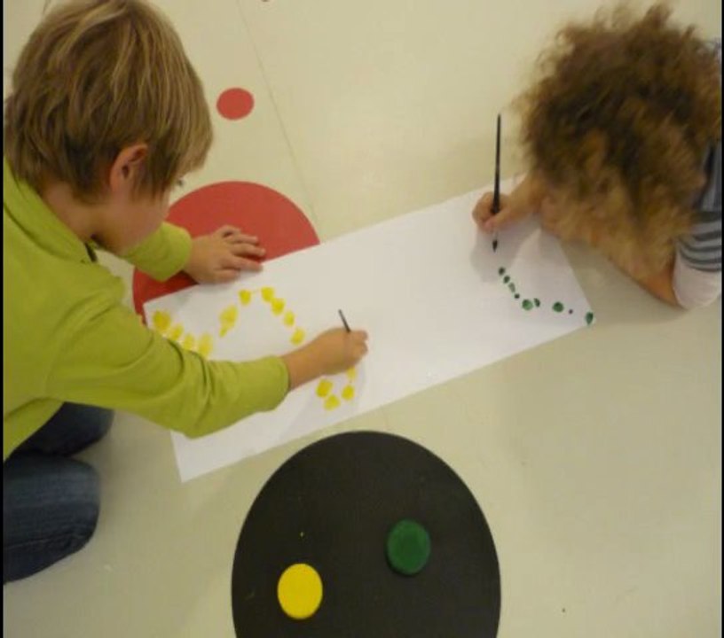 Les CP B à Beaubourg