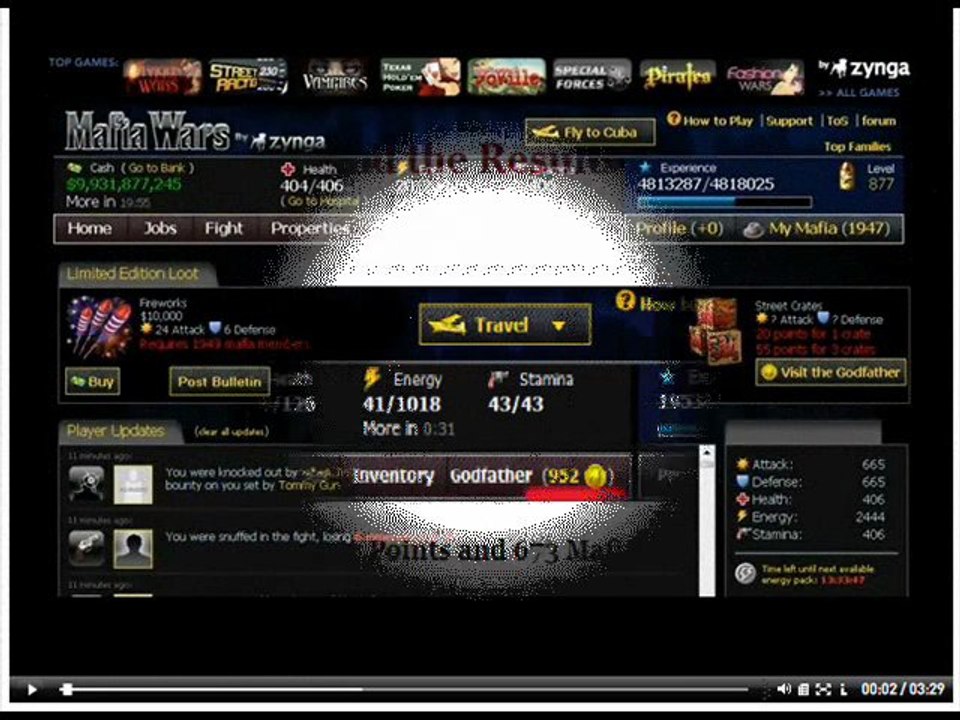 Mafia Wars Blueprint | Mafia Wars Strategy | Mafia Wars Guide