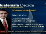 Reseña de Manuel Baldizón, candidato presidencial Guatemala