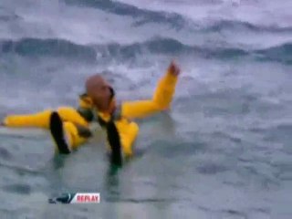 Zizou à l’eau pour le départ de la Volvo Ocean Race