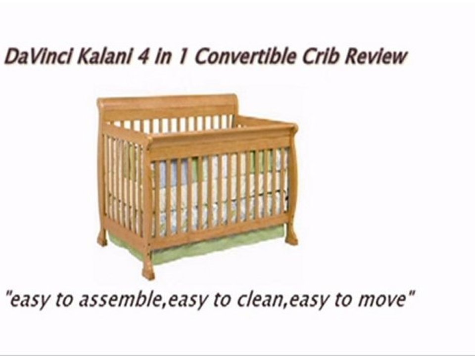 Da Vinci Davinci Kalani 4 In 1 Convertible Crib Reviews Video