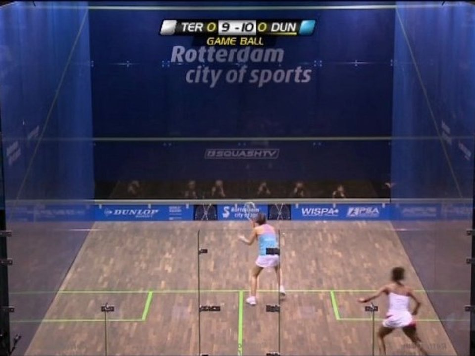 Squash - David auf Titelkurs