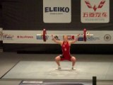 Weightlifting World Championships Paris 2011 - W53kg - J. LOCHOWSKA - Snatch 3 - 83kg