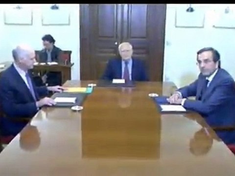 Papandreu y Samaras se reúnen en Atenas