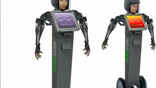 Robo Kiosk - İnsansı Robot Projesi ( Robotic Kiosk )