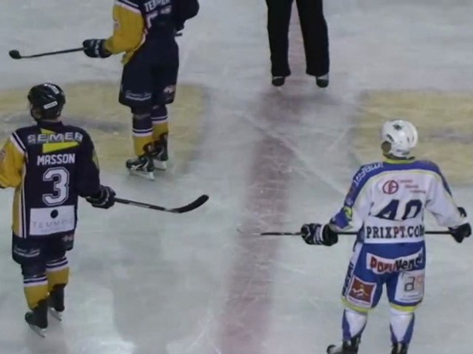 Chamonix contre Gap ligue magnus