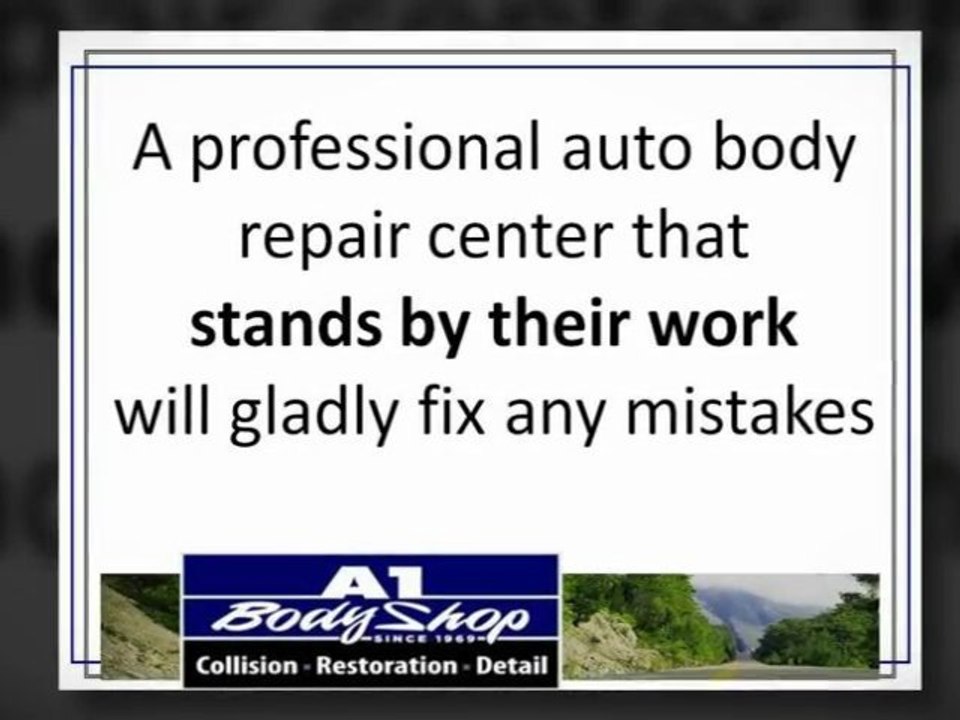 5 Ways To Tell If The Body Shop Did Their Job