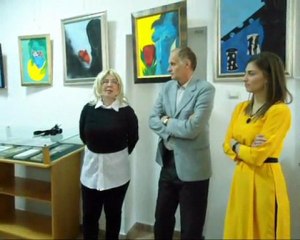 IORESTINA STELIANOVNA FLOREA-Medeea si porcul albastru-vernisaj expozitie