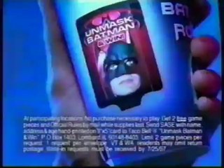 1997 Chris O'Donnell @ Batman & Robin Commercial-Taco Bell