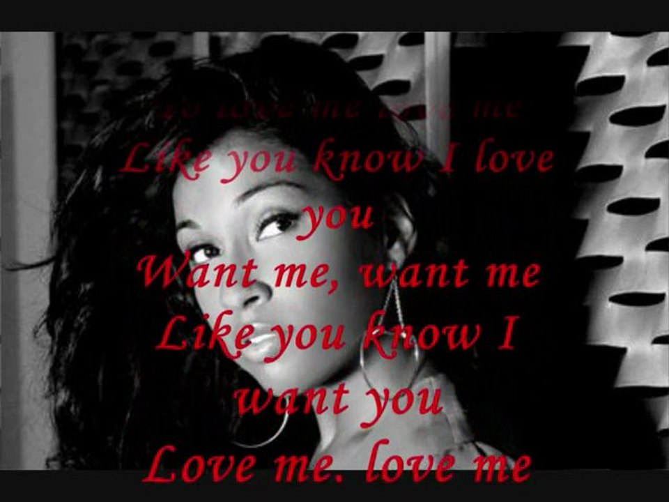 Melanie Fiona - Love me like i love you (Lyrics on Screen)