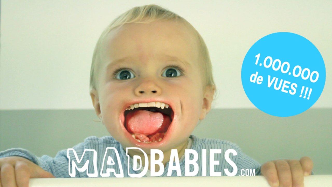 Bébé trop drôle. Bouche énorme… Garanti sans Photoshop ;)