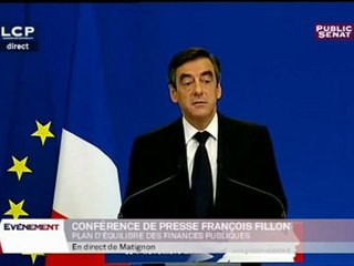 Fillon annonce "des années d'efforts" à venir