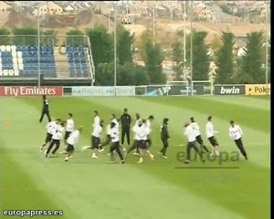 El Real Madrid prepara el partido ante el Osasuna