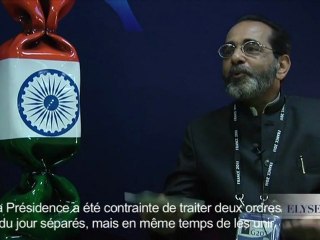 Sommet de Cannes : le point de vue de l'ambassadeur d'Inde en France, M. Rakesh Sood