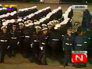 Presidente Chavez juramento a los nuevos cadetes y cadetas de la FANB 1/3