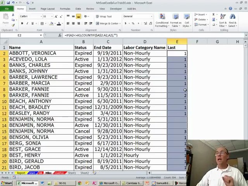 Dueling Excel - "Keep The Last Duplicate": #1464