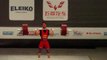 Weightlifting World Championships Paris 2011 - M62kg - Jie ZHANG - Clean and Jerk 3 - 176kg