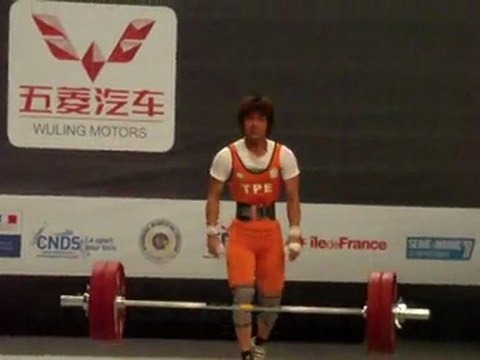 Weightlifting World Championships Paris 2011 - W53kg - Shu-Ching HSU - Clean and Jerk 3 - 120kg