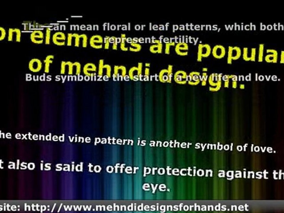 Mehndi Designs Hide Their Meaning In Their Beauty            Mehndi Designs Hide Their Meaning In Their Beauty