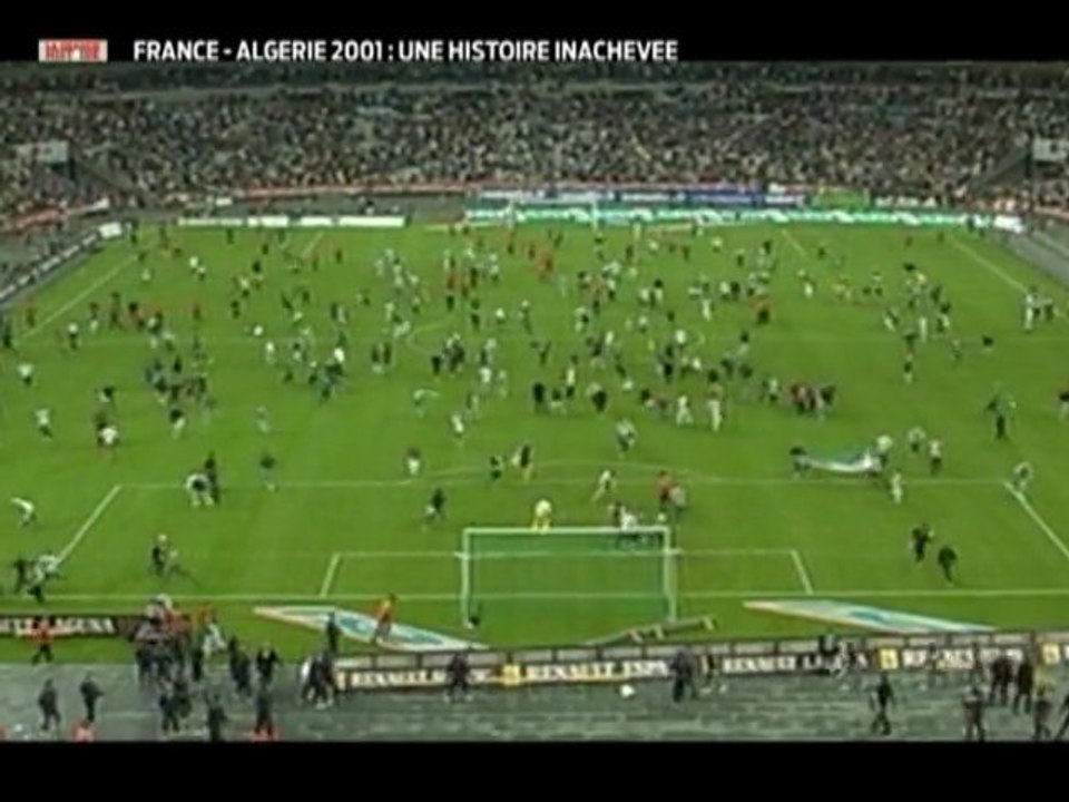 CFoot: La Grande Histoire: France-Algérie 2001: Une Histoire Inachevée