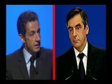 La France en faillite vue par Sarkozy et Fillon