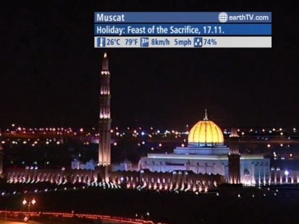 Vienna - Austria, Berlin - Germany, Prague - Czech Republic, Venice - Italy, Muscat - Oman, Niagara Falls - Canada, Lucerne - Switzerland