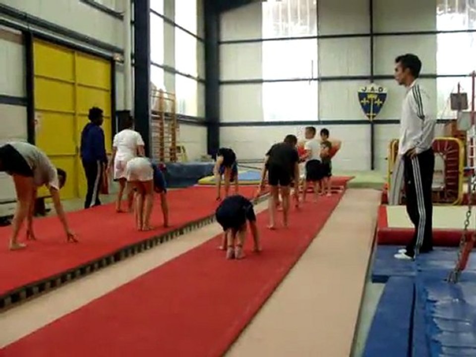 échauffement stage de gym 2011 a dax