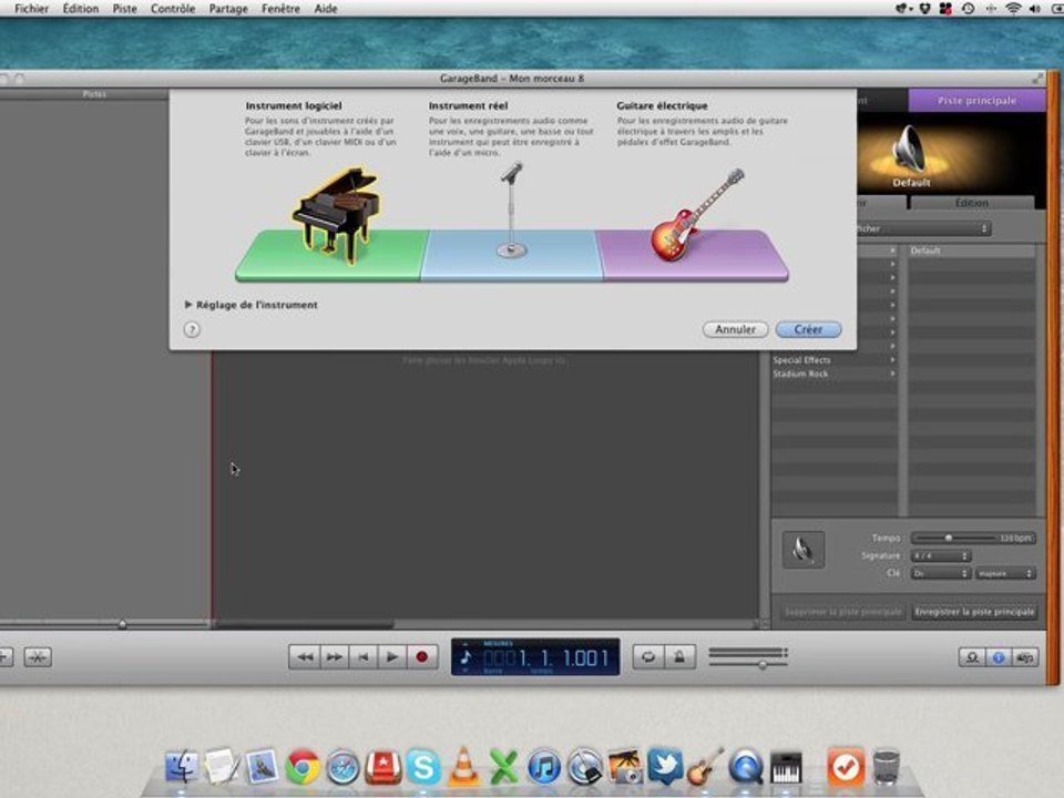 Tutoriel GarageBand : enregistrer simultanément 2 sources d'entrée