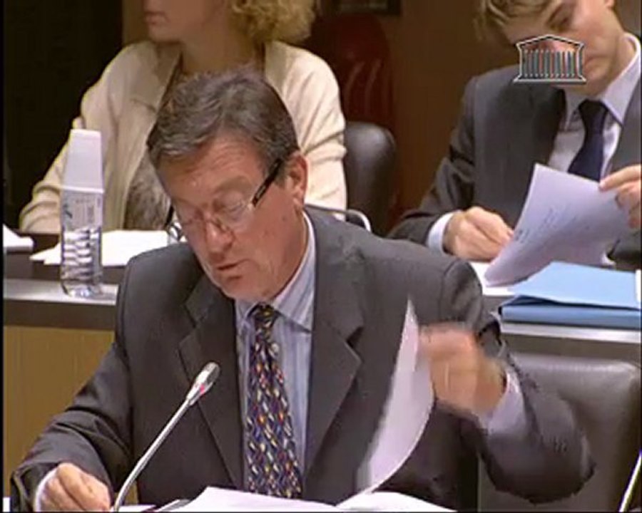 commission élargie budget Direction de l'action du Gouvernement - 3 novembre 2011