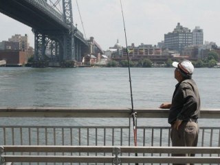 NYC Vignettes: Carlos the Fisherman
