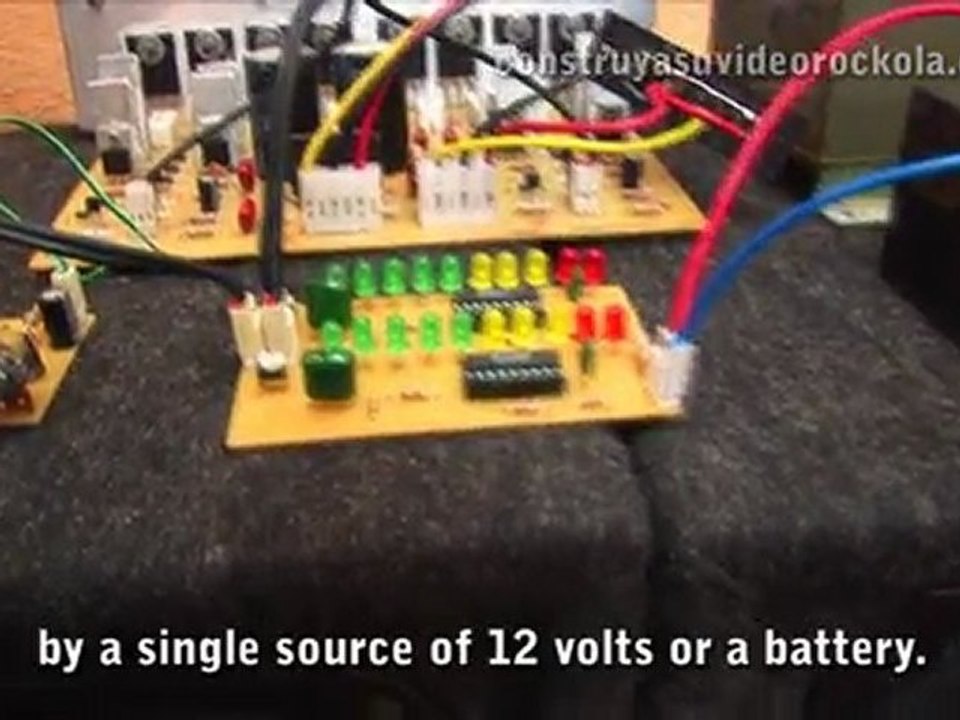 Home made VU meter with LM3915