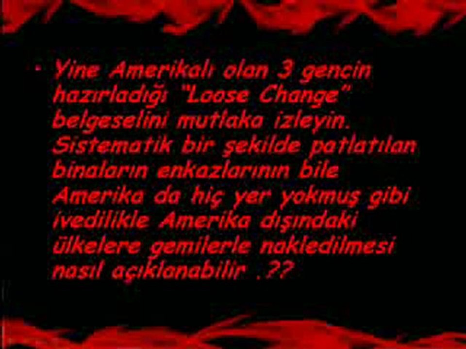 Amerikan Emperyalizmi- Katil canavarlar Ülkesi