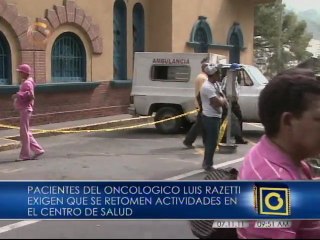 Pacientes del Oncológico Razetti piden reasignación de citas