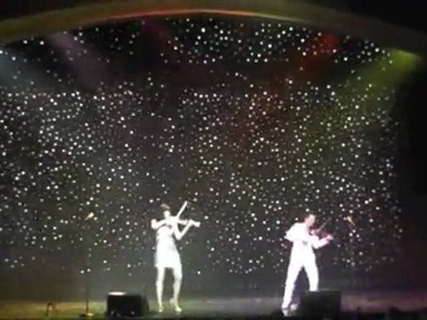 FUSE Violinists Linzi Stoppard Ben Lee Rock Status Quo.