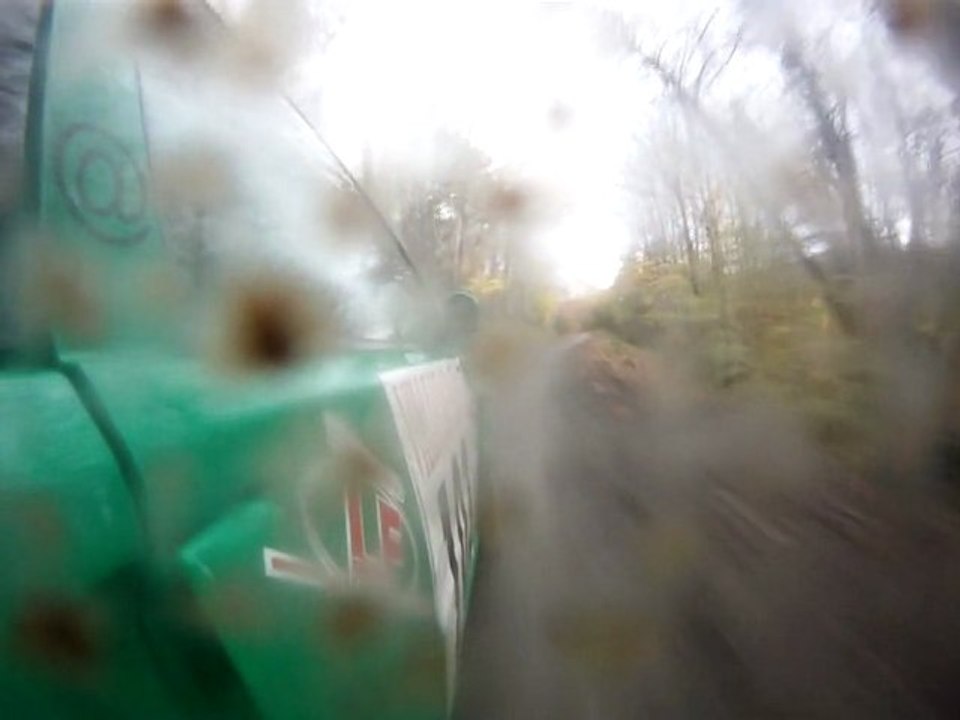 camera embarqée equipage Marechal /Lemaire rallye de la noix de grenoble 2011