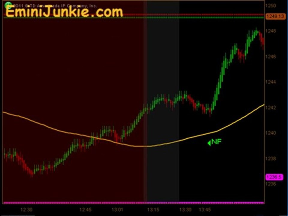 Learn How To Trading ES Future from EminiJunkie November 7 2011