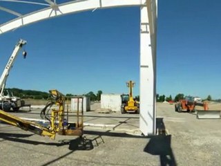 Evolution des Travaux du Centre Commercial Grand Pineuilh en Pays Foyen