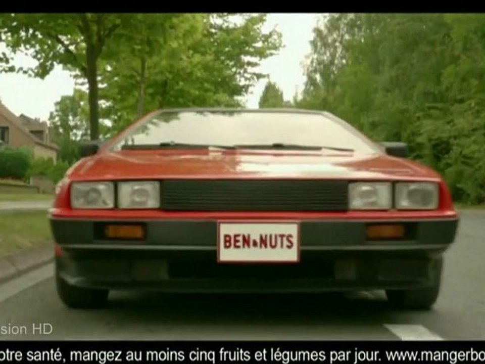 Publicité HD - "Bénenuts" (avec la Delorean rouge) 2011